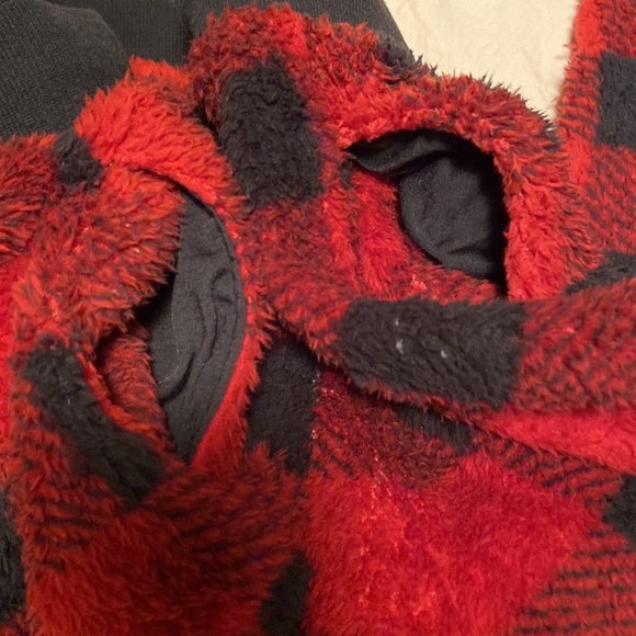 Cali 1850 Buffalo Plaid Fleece Lounge Pants & Shorts - Picture 5 of 5